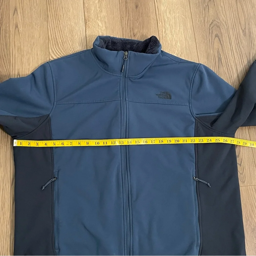 ❤️The North Face Windwall Chromium Blue Black Mens Size XXL‎ Lined Jacket